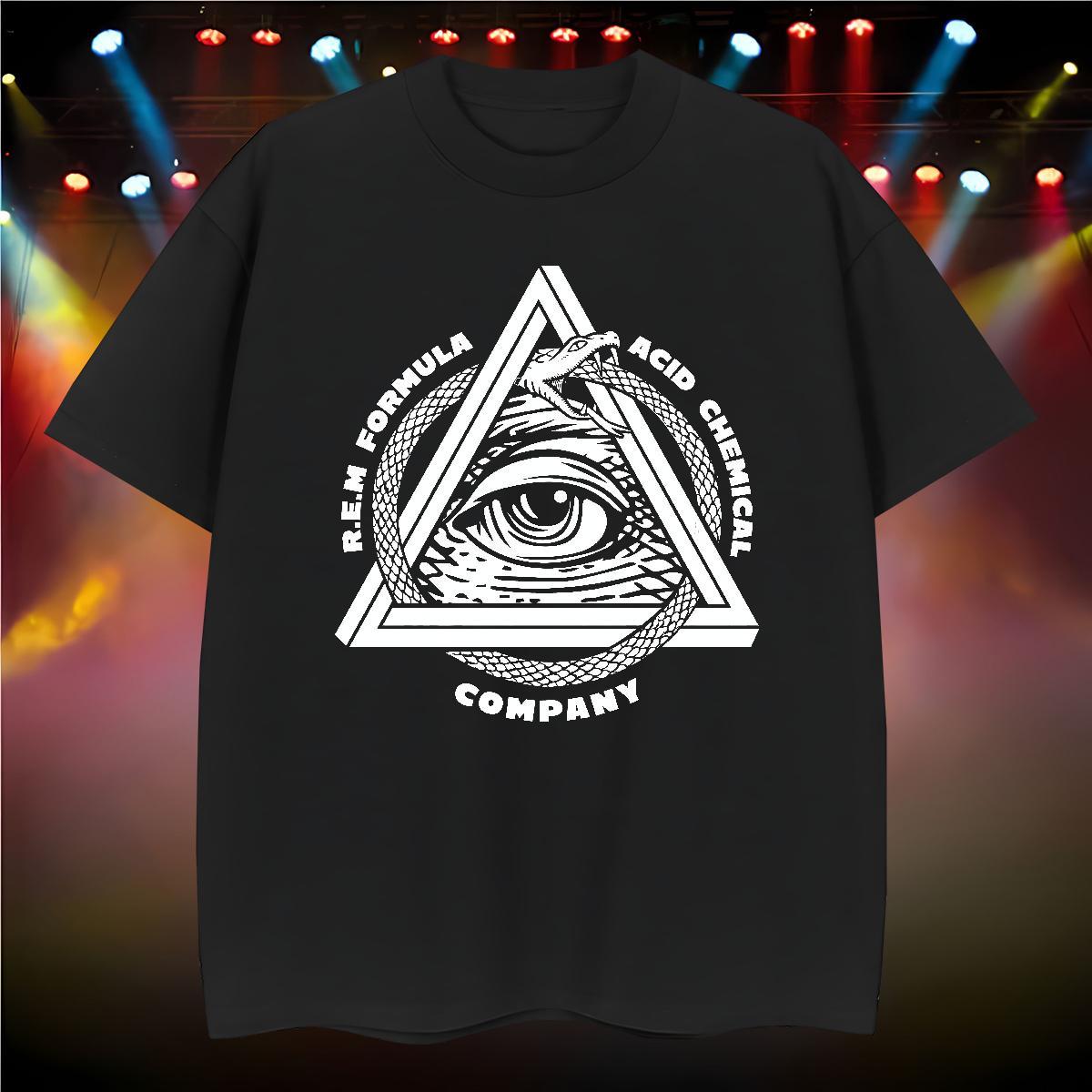 Cool T shirt 230g Cotton eye of the devil Spring Summer Custom Print Oversized Short Sleeve O-Neck Tshirt for Man Woman Fashion New Tops Shirt