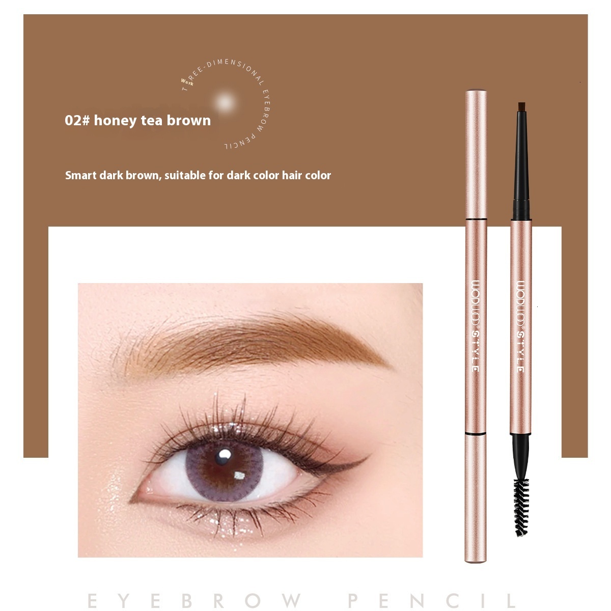 Professional Makeup Artist's Choice - Dual Tip Brow Shaping Tool by WODWOD