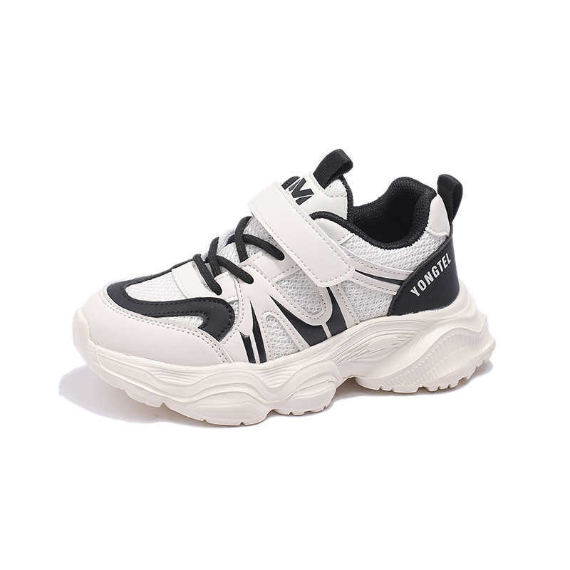 Athletic Outdoor Childrens sports shoes 2024 spring new item boys casual girls dad shoes running shoes H240805
