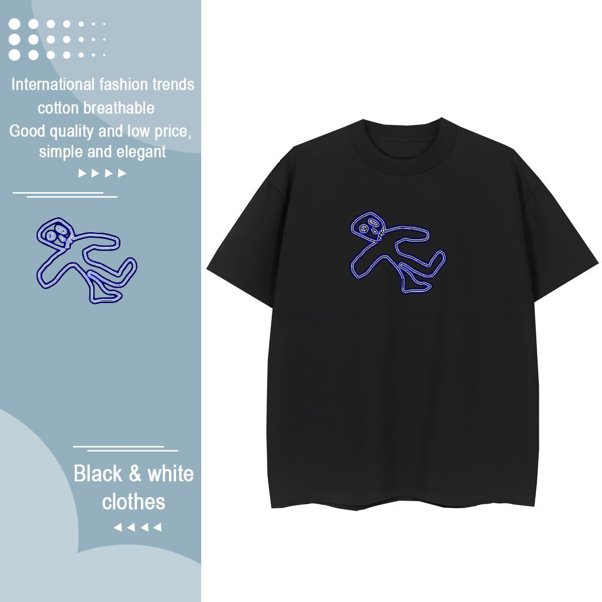 High quality Women Tees 230g 100% Cotton cute Casual Daily Wear T-Shirts for Women Breathable Short Sleeve Oversized Top Tees