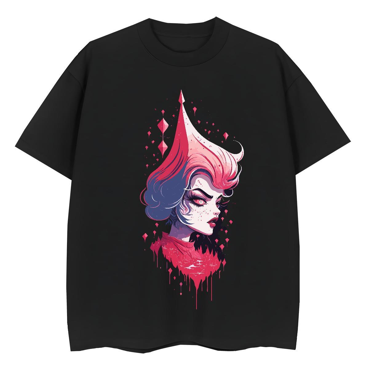 Brand Women Tshirts 100% Cotton 230g icon Casual T Shirt For Woman Round Neck Short Sleeve DIY Printed Clothes