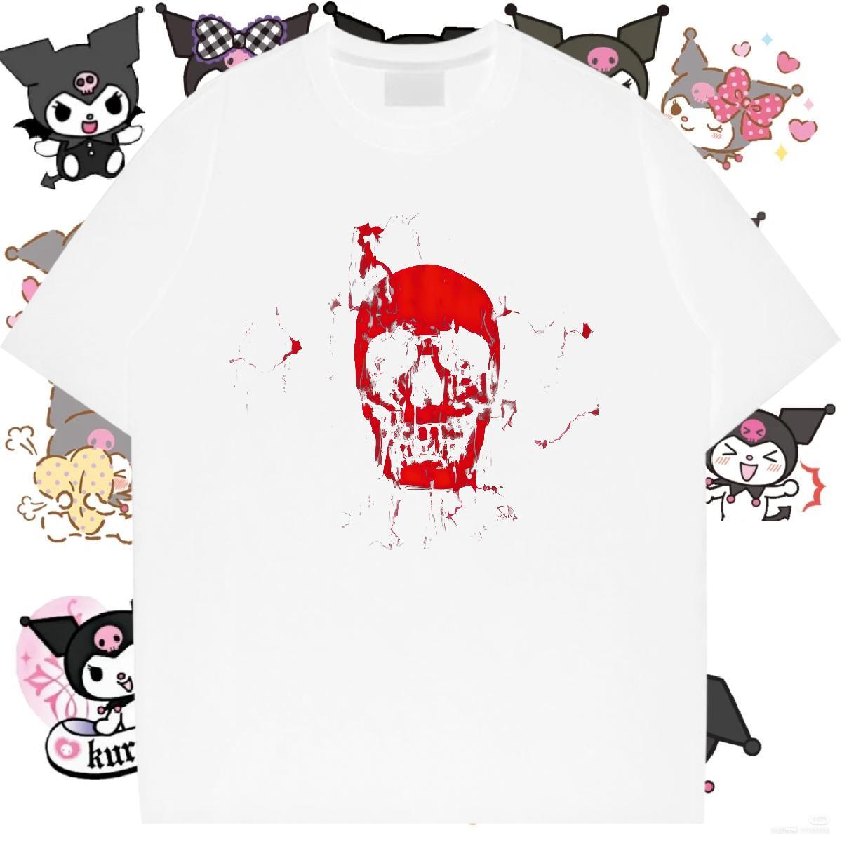 High quality Women Tshirts 100% Cotton 230g blood Sport T Shirt For Woman Breathable Short Sleeve Black Oversized Top Shirts