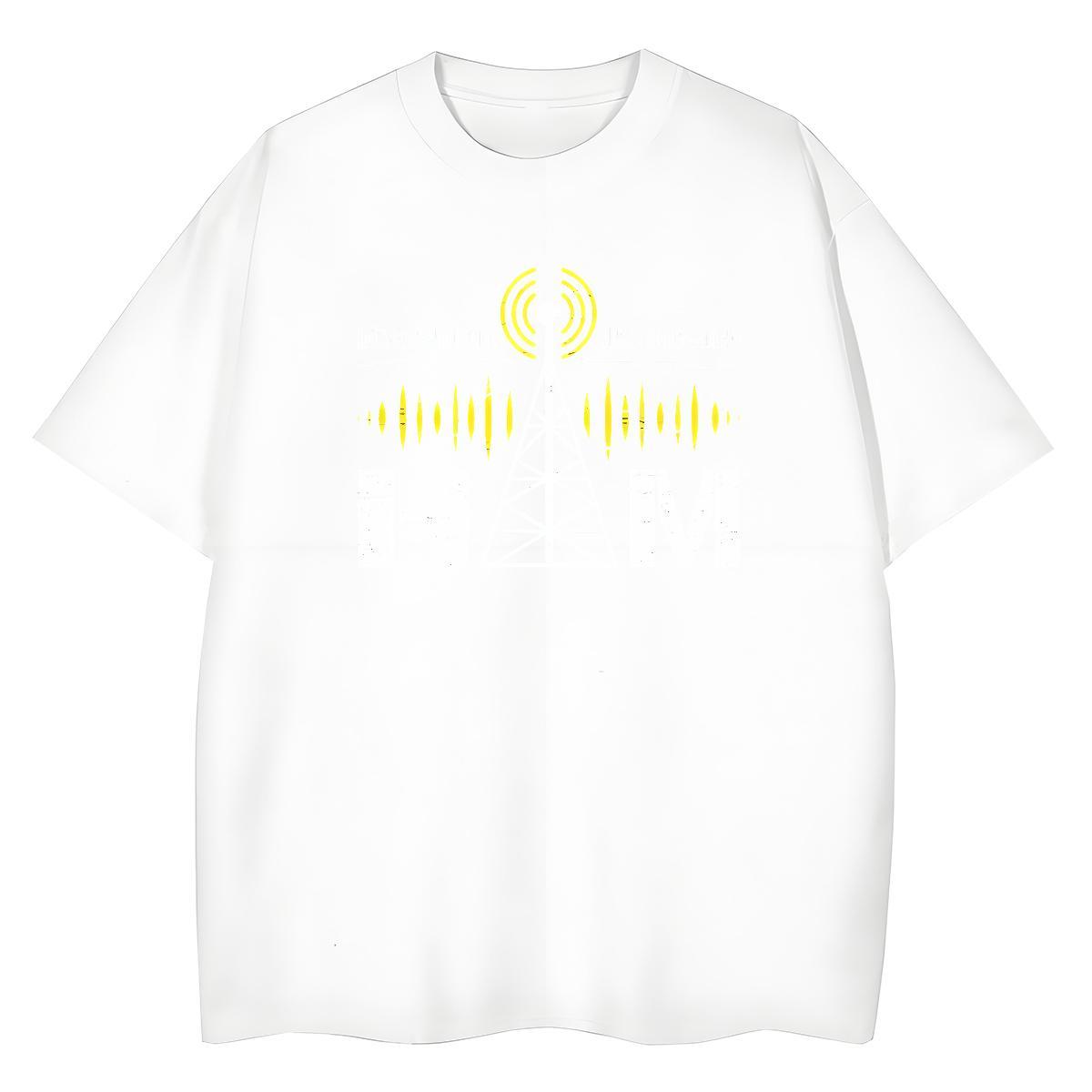 Brand Lady T shirt 230g Pure Cotton letter Outdoor Woman T Shirts Comfortable White Plus Size Tops