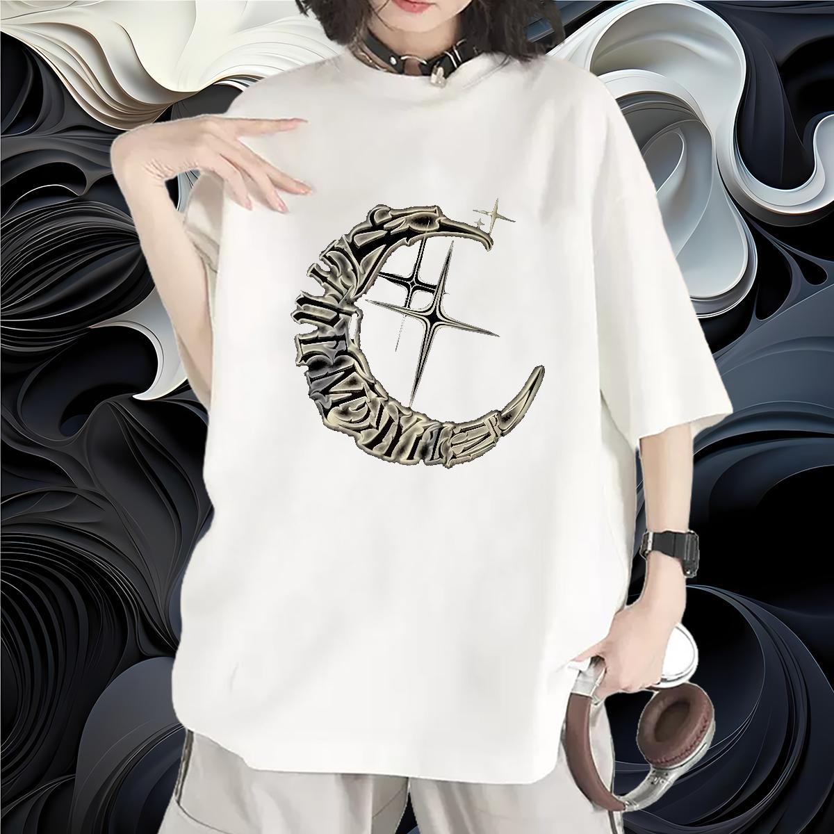 Designer Nice Women Tees 230g Pure Cotton painting Hip Hop T Shirts Women Short Sleeve O-Neck Floral Print Tops Tees