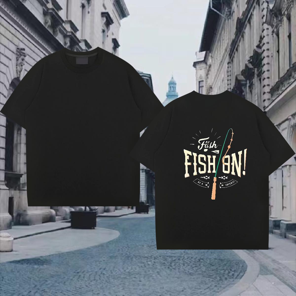 Comfortable T-Shirts 230g Pure Cotton letter Spring Summer Customized Breathable Short Sleeve Couples T Shirts Fashion Casual Tops Tees