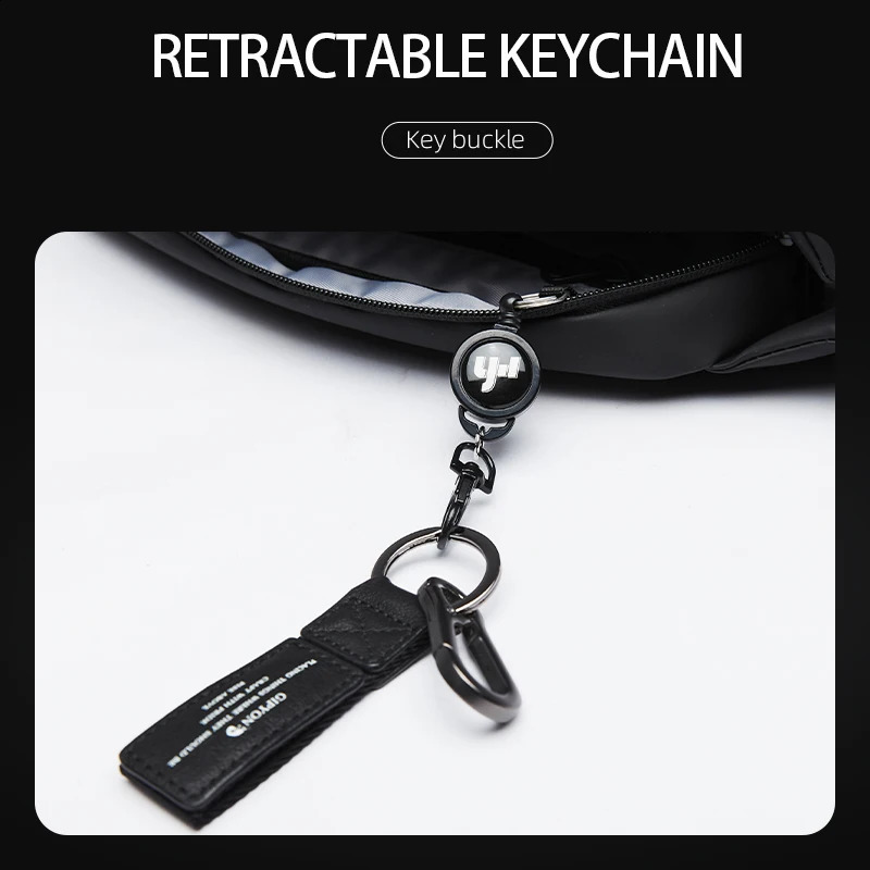 Fashionable cross body mens chest messenger anti-theft zipper 7.9-inch iPad waterproof short travel shoulder bag 240826 37f9