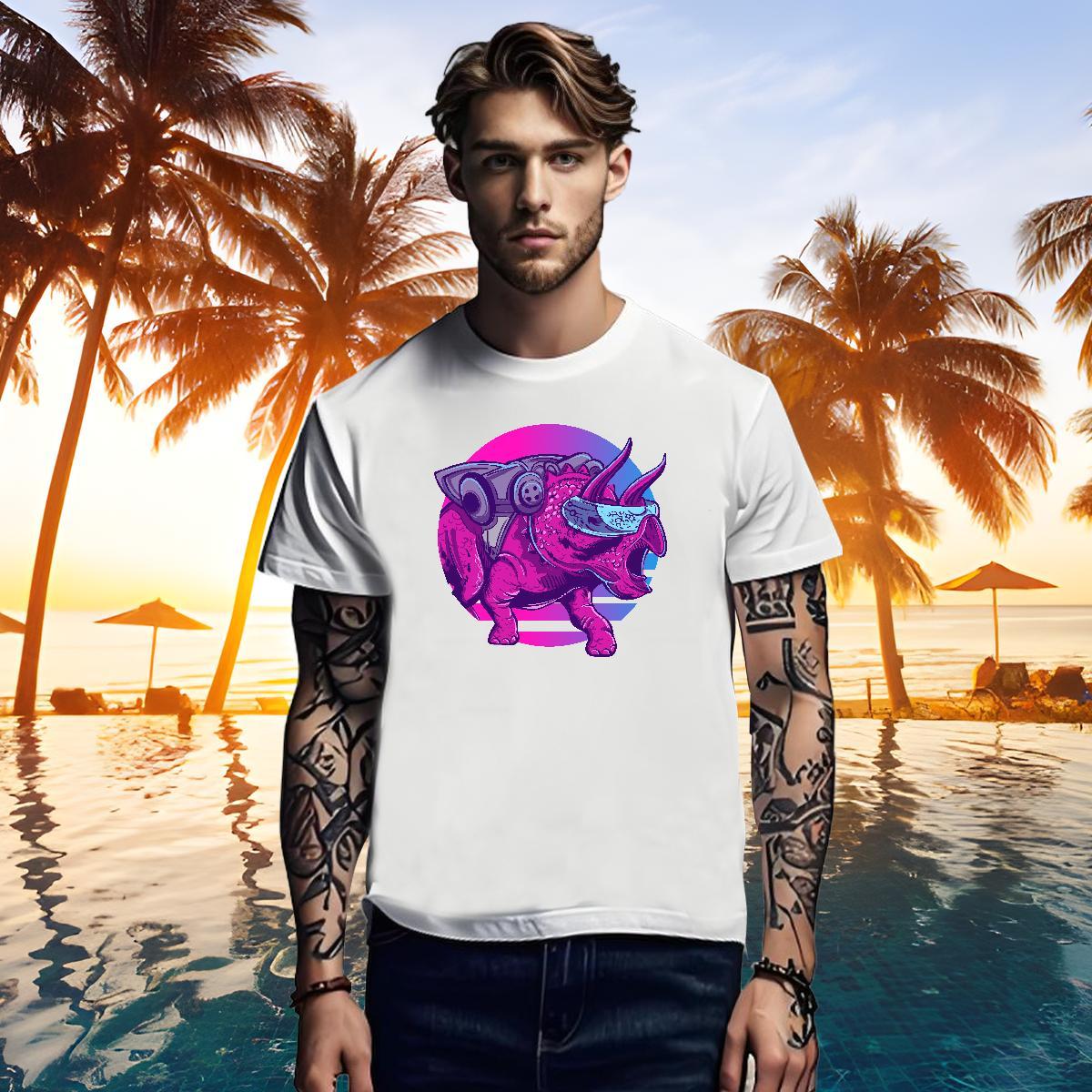 Soft Mens T Shirts 230g 100% Cotton ET Sport DIY Logo Oversized Round Neck Short Sleeve Couples T Shirts Fashion Casual Tops Tees