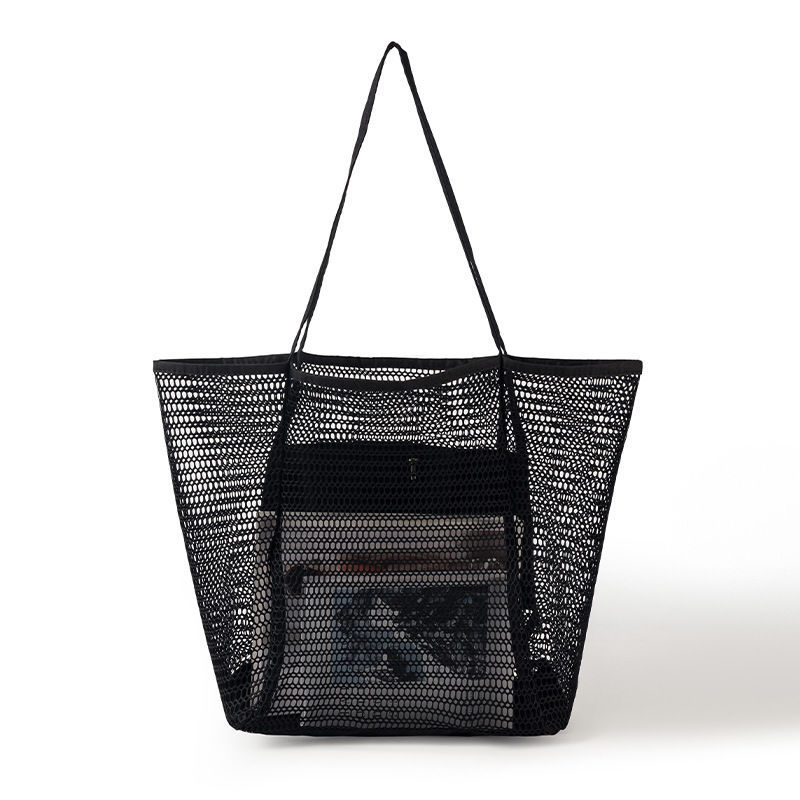 Large Capacity Beach Bag Seaside Vacation Shoulder Hollow Travel Portable Fashion Trendy Free shipping