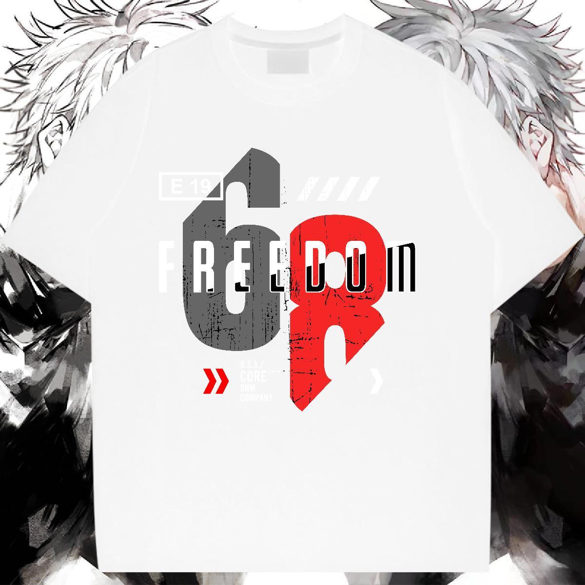Unisex Couples T Shirts 230g Cotton letter Sports Street Wear T Shirts Women Breathable Soft Plus Size Custom Tops Shirt