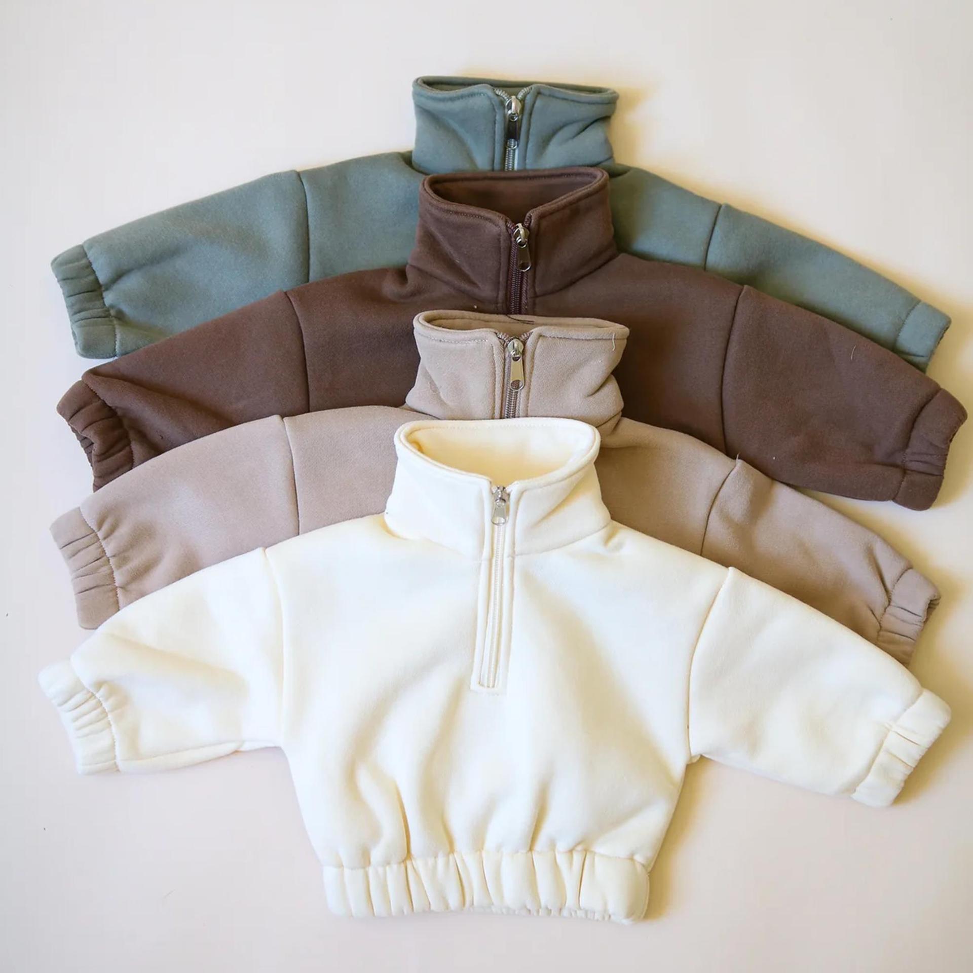 Clothing Sets 0-24M Baby Boys Autumn Clothes Sets Infant Contrast Color Rabbit Ear Long Sleeve Hoodie + Pocket Pant Outfits Toddler Tracksuits R240708