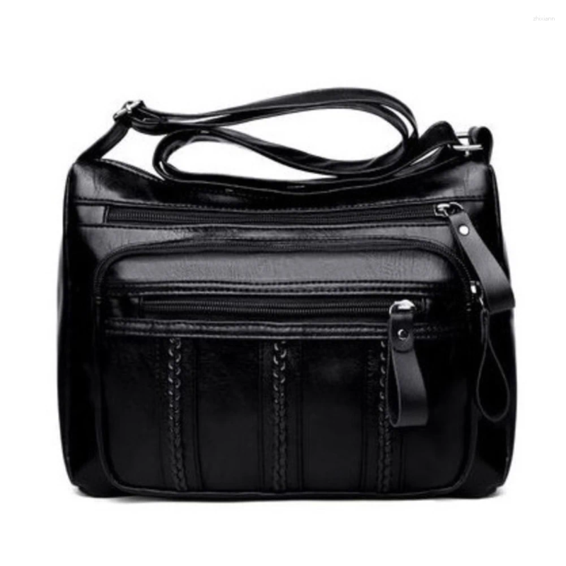 Free Shipping Totes Simply Crossbody Bags PU Leather Solid Color Simple Messenger Bag Lady Travel Satchels Handbag For Women 2025 Designer Bag Luxury 