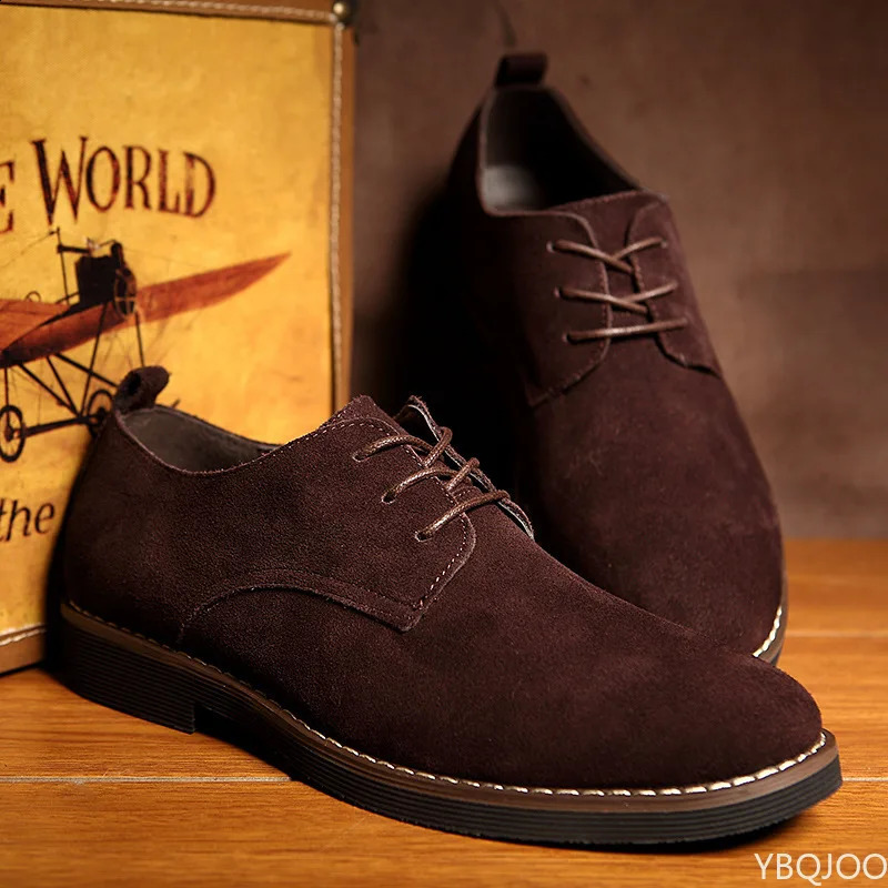 Size 38-48 Oxford PU suede leather spring autumn casual mens shoes 240824