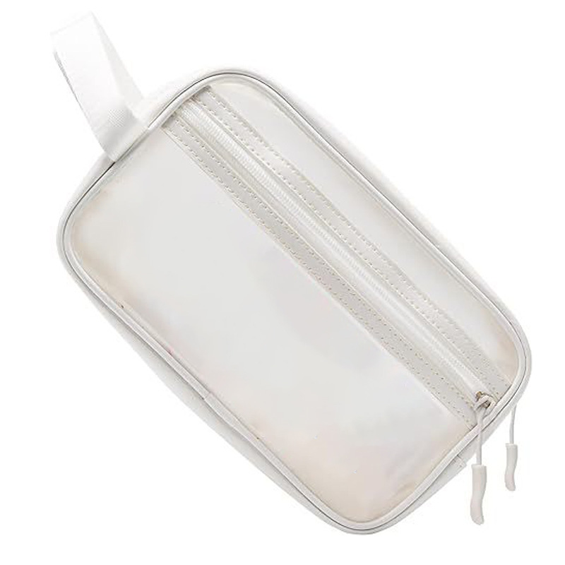 Women Bag Popular Transparent Hand-held Cosmetic Bag Embroidered Makeup Bag Toiletry Bag Free shipping