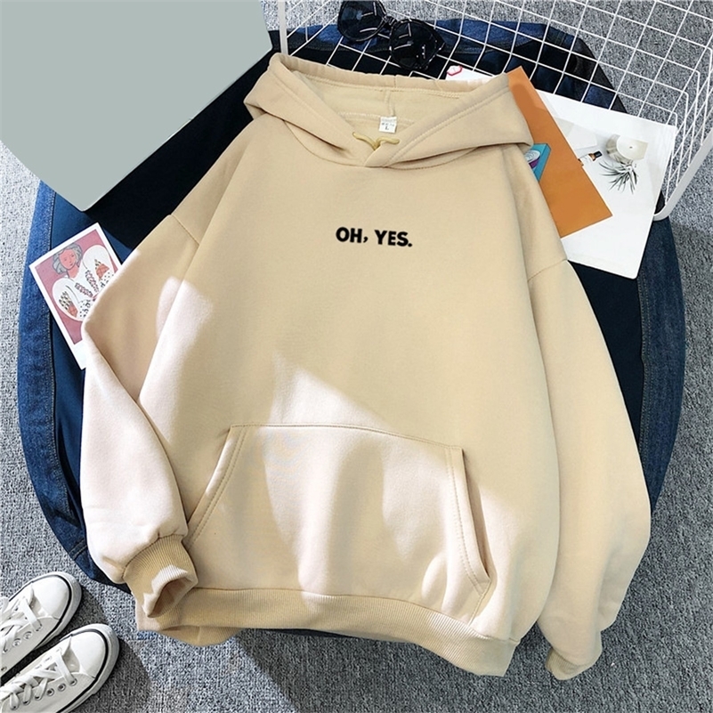 WomenS Casual Loose Letter Printed Autumn And Winter Hoodie With Fleece Loose Fleece Hooded Pullover Sportwear Y2k Ropa 240824