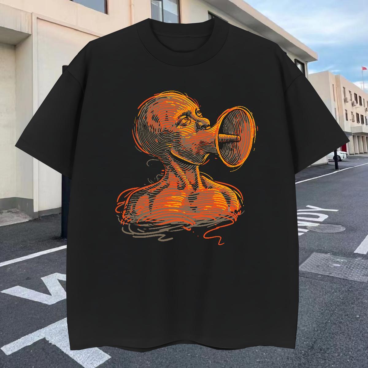 Unisex Men T Shirts 100% Cotton 230g ET Sport Custom Printed Breathable Short Sleeve Tshirt for Man Woman New Designer Clothings