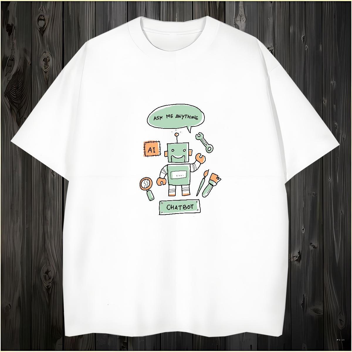 Loose Mens T Shirts 230g Pure Cotton skull Beach Graphic Breathable Short Sleeve Couples T Shirts New Tops Shirt