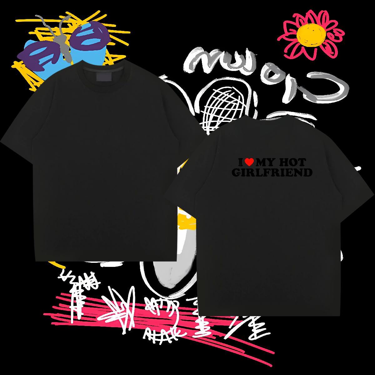 Wholesale T-Shirts for Men 230g 100% Cotton letter Casual Oversized 4XL Breathable Short Sleeve Tshirt for Man Woman 2024 New Clothes
