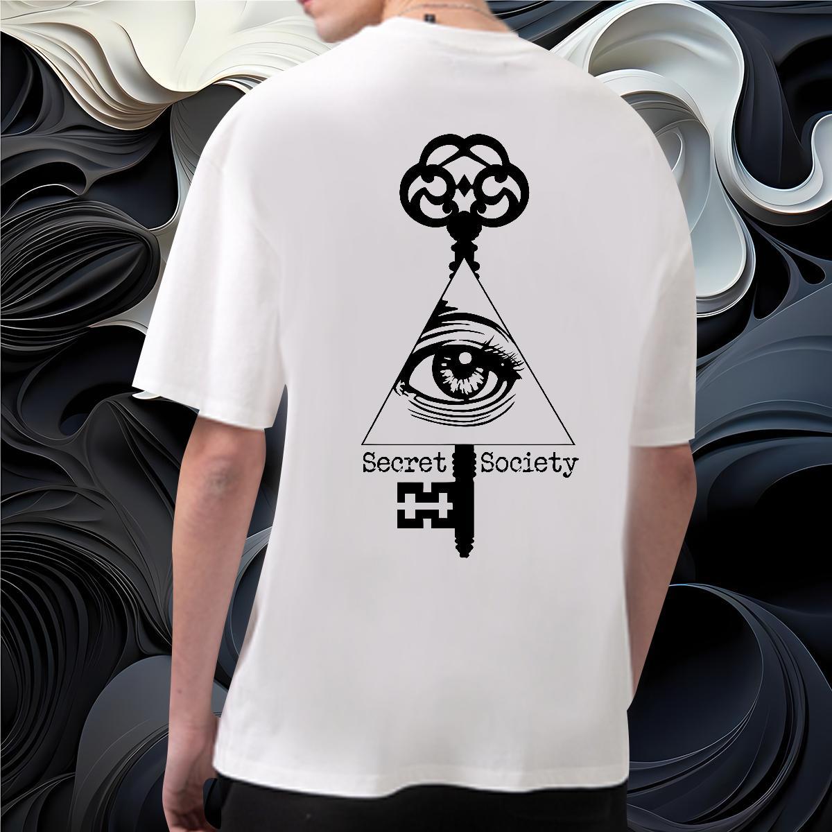 Designer T-Shirts 100% Cotton 230g eye of the devil Home Outdoor DIY Anime Short Sleeve O-Neck Tshirts New Arrival Tees