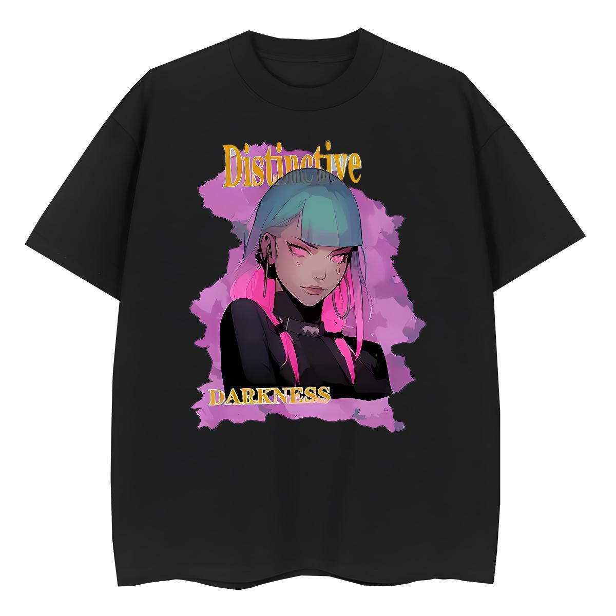 Nice Lady T shirt 230g Cotton game Casual Daily Wear Woman T Shirts Breathable Black White Tops Tees