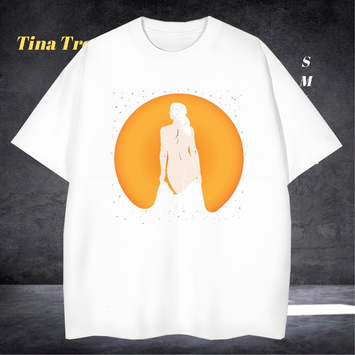 Unisex Mens T Shirts 230g 100% Cotton portrait Daily Wear DIY Breathable Short Sleeve Tshirts Customized Top Tees