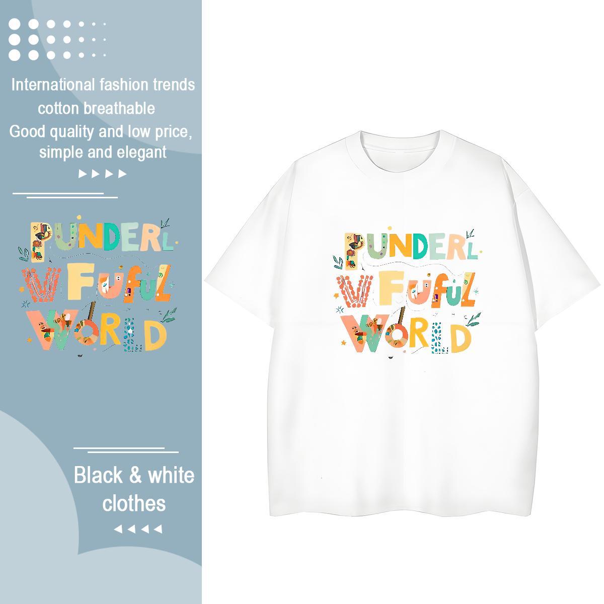 Designer Unisex Tshirts 100% Cotton 230g letter Beach T Shirts Women O Neck Short Sleeves DIY Logo Top Shirts