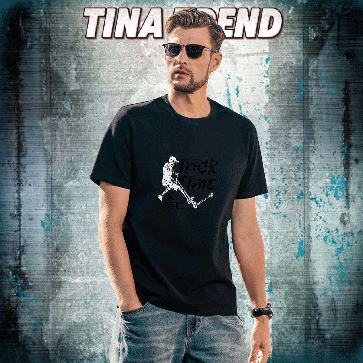 Cool T-Shirts 230g Pure Cotton logo Hip Hop Street Custom Cartoon O Neck Short Sleeves Tshirt for Man Woman Classic Tops