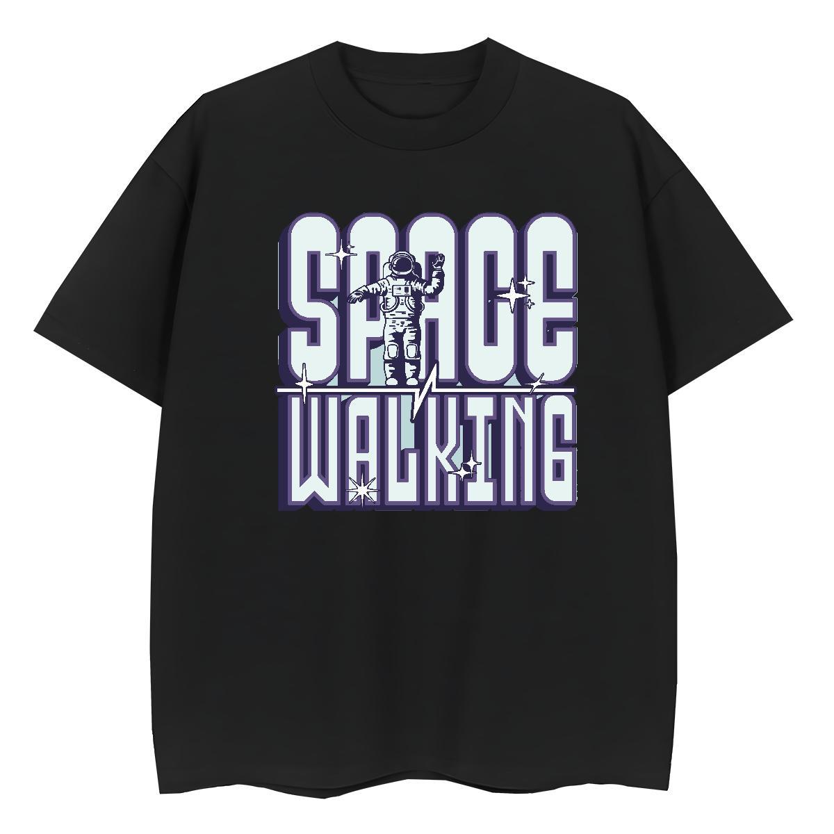 Brand Women Tshirts 230g Pure Cotton universe Sports Casual T Shirt For Woman Breathable DIY Anime Top Tees