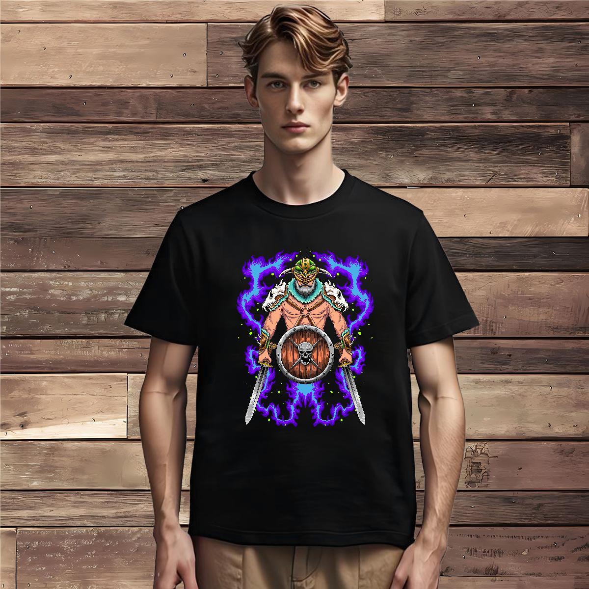 Cool T Shirts Men 230g Cotton ET Street Casual DIY Pure Cotton Tshirt for Man Woman Customized Polos