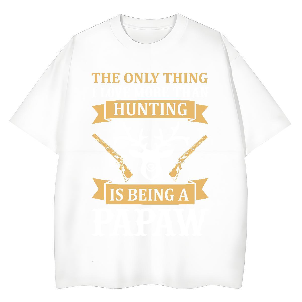 Soft Unisex Tshirts 230g 100% Cotton letter Beach T-Shirts Short Sleeve O-Neck Cartoon Printing L-4XL Tops Tees