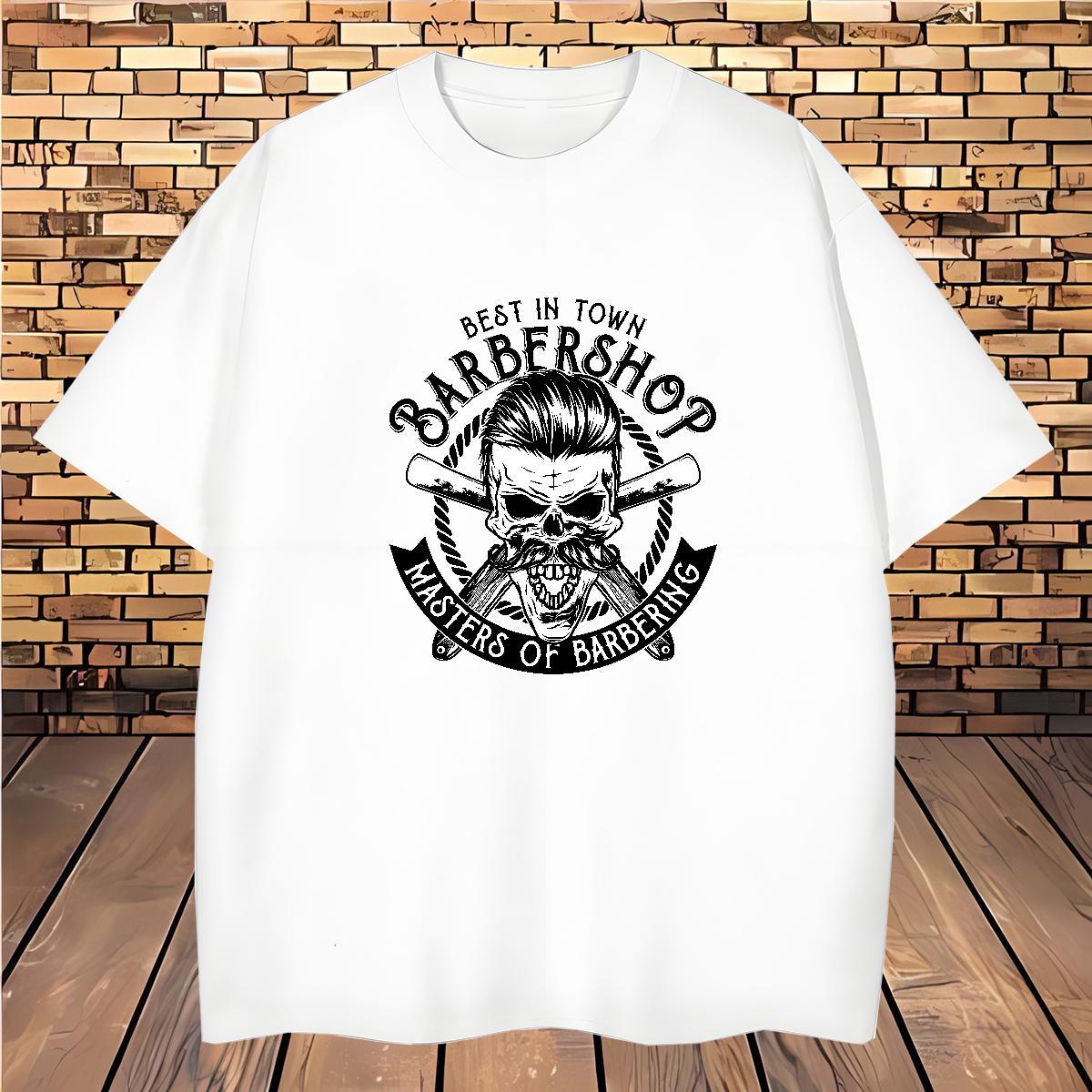 Designer Man T Shirts 230g Pure Cotton skull Outdoor Anime Crew Neck Men Tshirts Stylist Tee Shirt