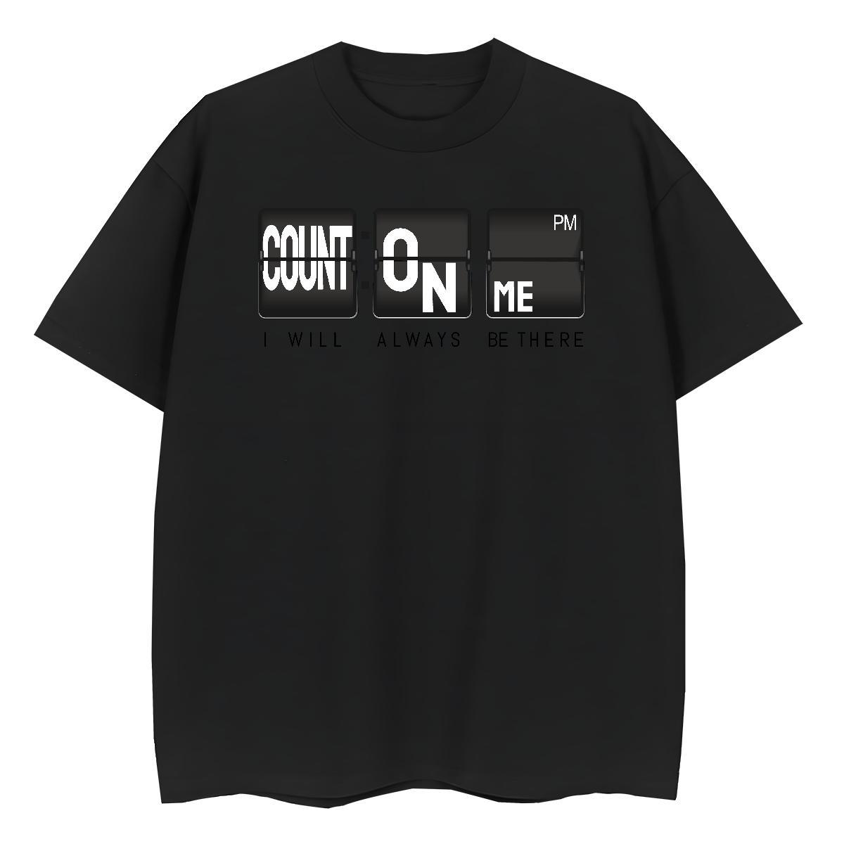 Female Womens Tshirts 230g Cotton letter Street T-Shirts Short Sleeve O-Neck Custom Cartoon Polos