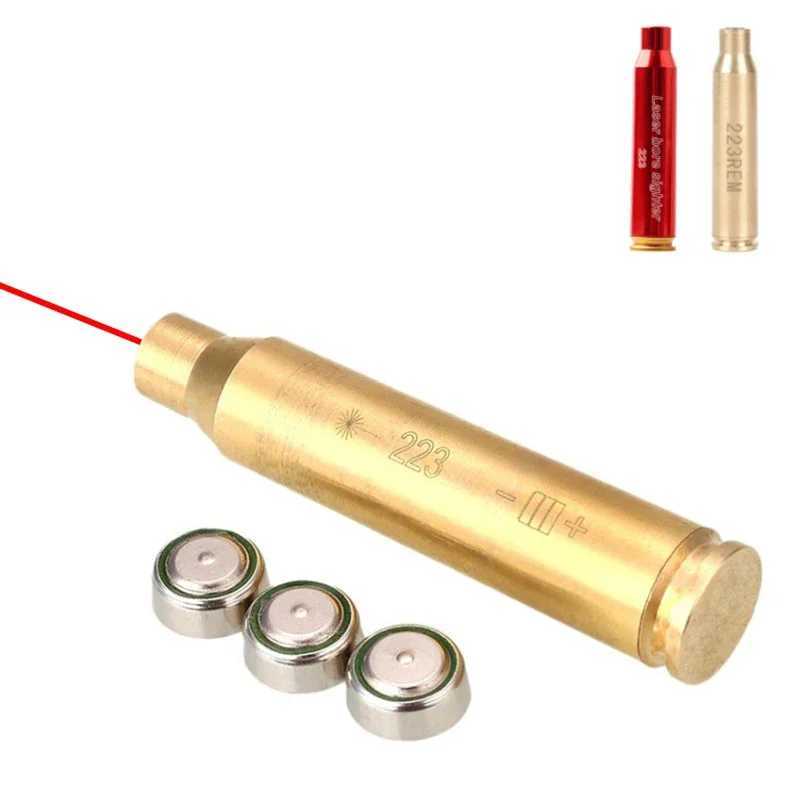 308 brass laser cold shooting target indicator training collimator zero laser calibrator optical path calibration equipment CL240826