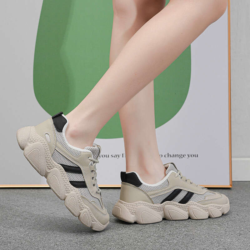 Women's summer double-net sports casual trendy breathable wear-resistant non-slip simple outdoor shoes