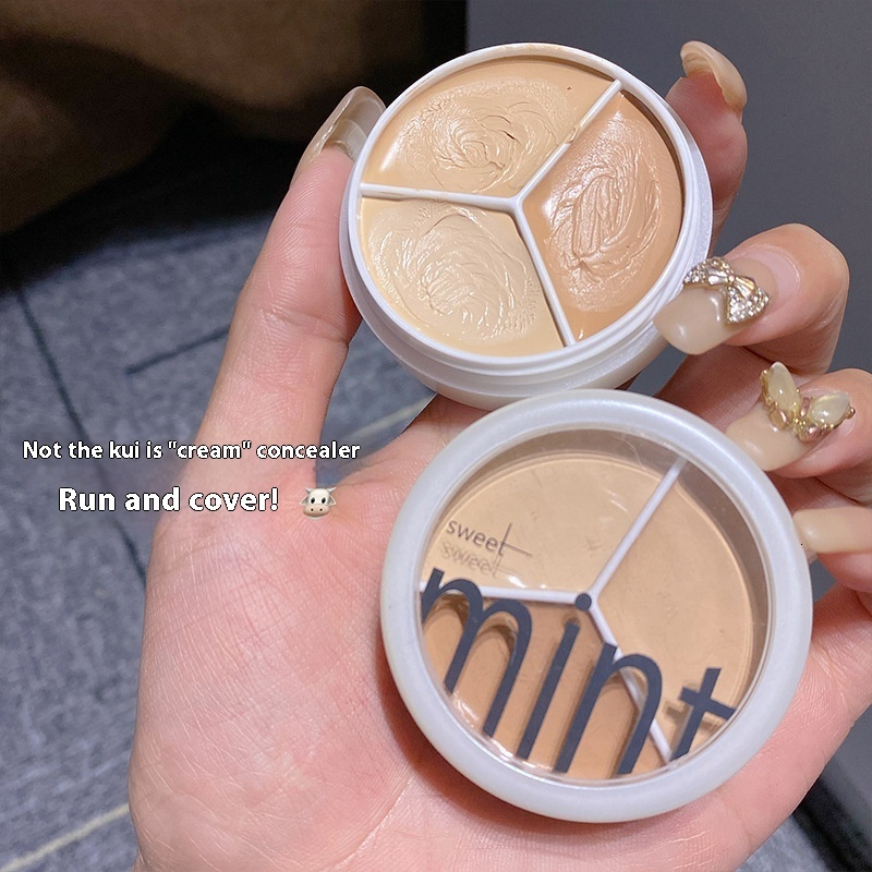 Hydrating Tricolor Cover Up Stick by Sweet Mint Cosmetics