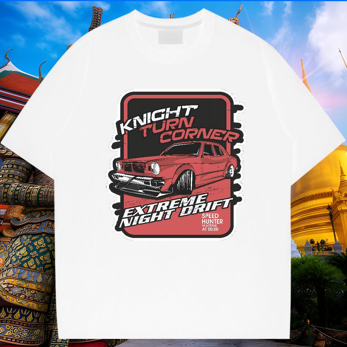 High Quality Mens T Shirts 230g Pure Cotton car Street Casual Oversized Short Sleeve O-Neck Tshirt for Man Woman Stylist Tees