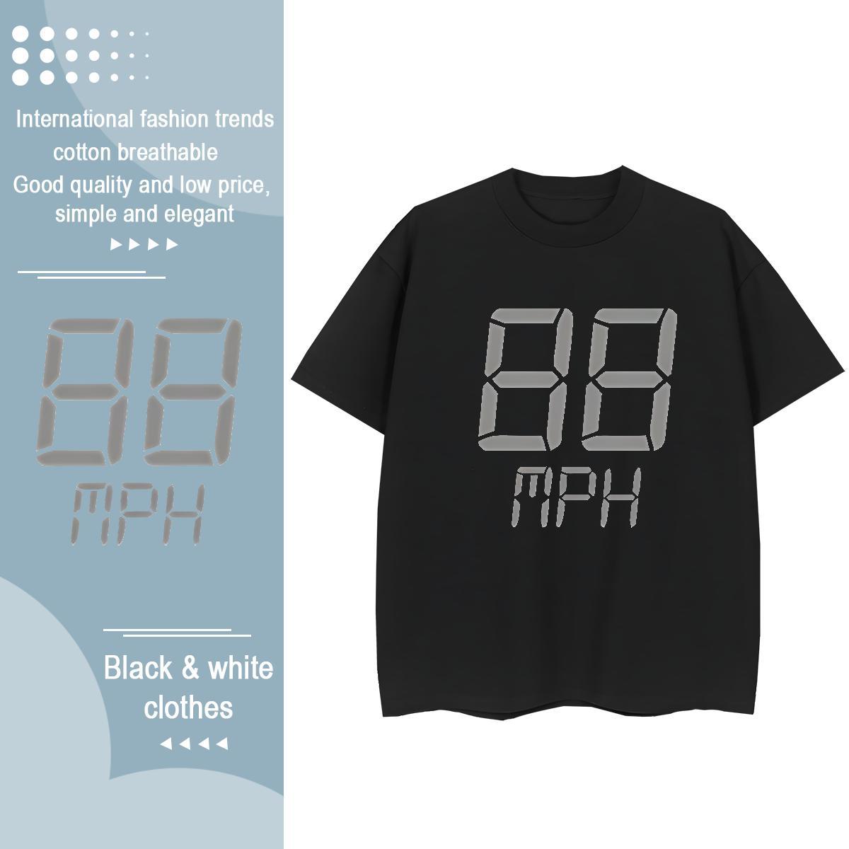 5A Women Tshirts 230g 100% Cotton letter Home Outdoor T Shirt For Woman Breathable Short Sleeve Plus Size Cartoon Top Shirts