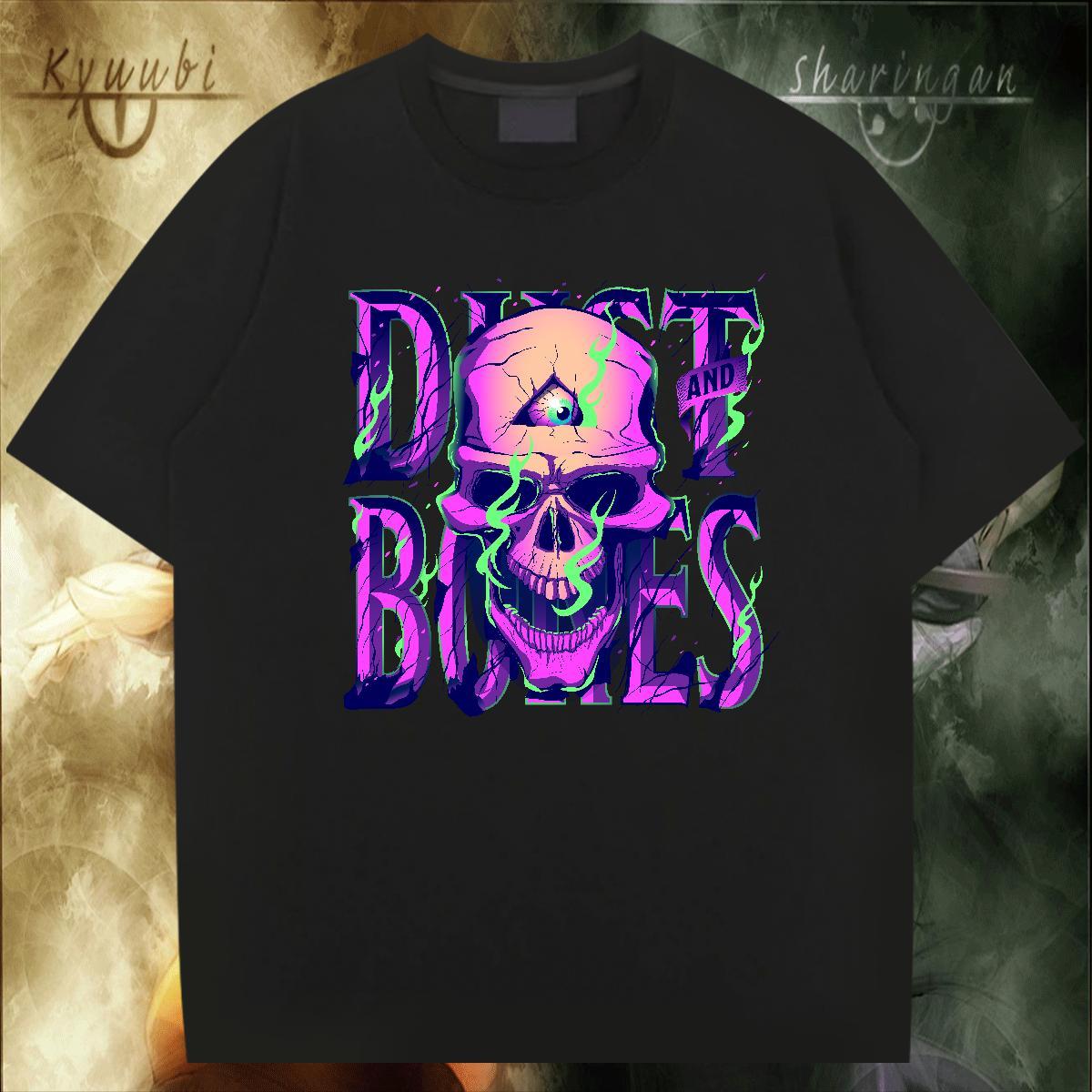 Brand Men T Shirts 100% Cotton 230g skull Home Outdoor DIY Printed Breathable Crew Neck Mens Tshirts 2024 DIY Tees