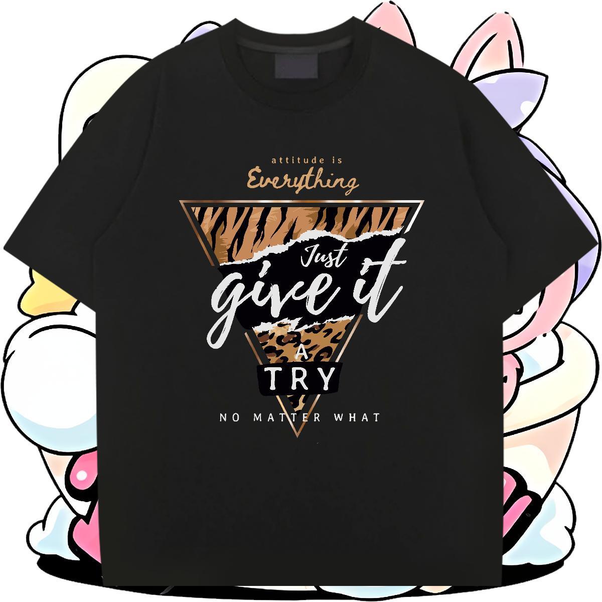 Cool T shirt 100% Cotton 230g letter Sport Custom Printed Breathable Crew Neck Men Tshirts Fashion Tops Tees