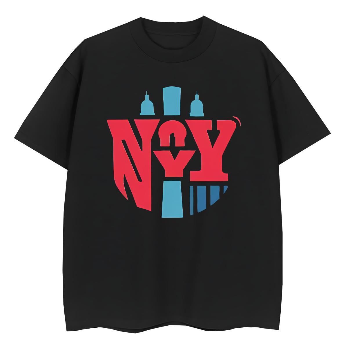 Lady Couples T Shirts 230g 100% Cotton letter Hip Hop T-Shirts Crew Neck Graphic Tops Tees