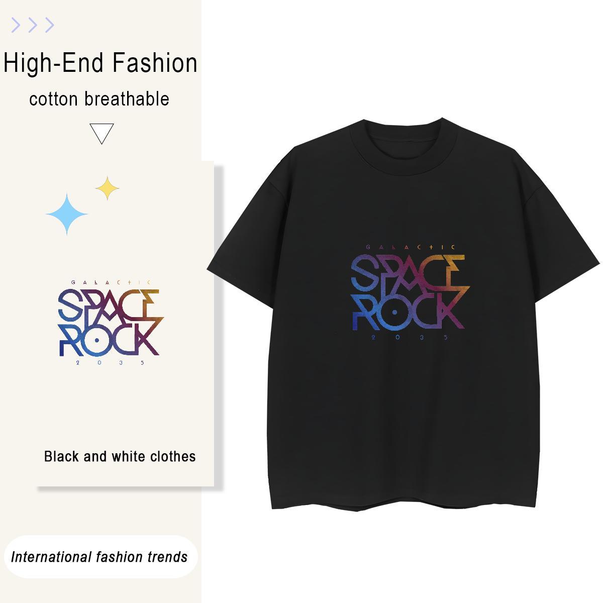 Popular Women Tees 230g Pure Cotton letter Hip Hop T-Shirts Breathable Short Sleeve Customized Tops Shirt