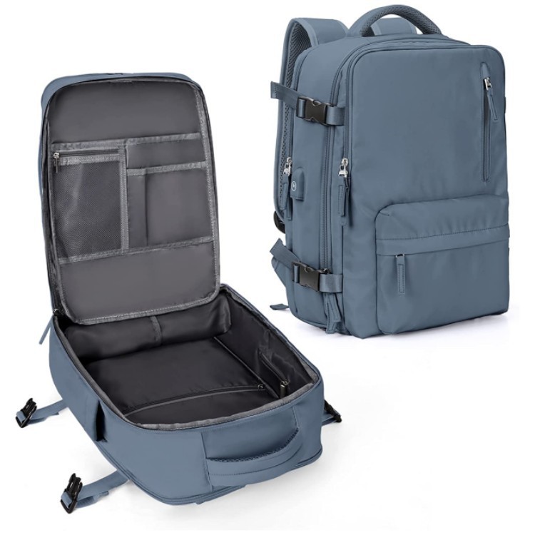 Designer Bag USB Rechargeable Large Capacity Travel Backpack with Multiple Functional Compartments