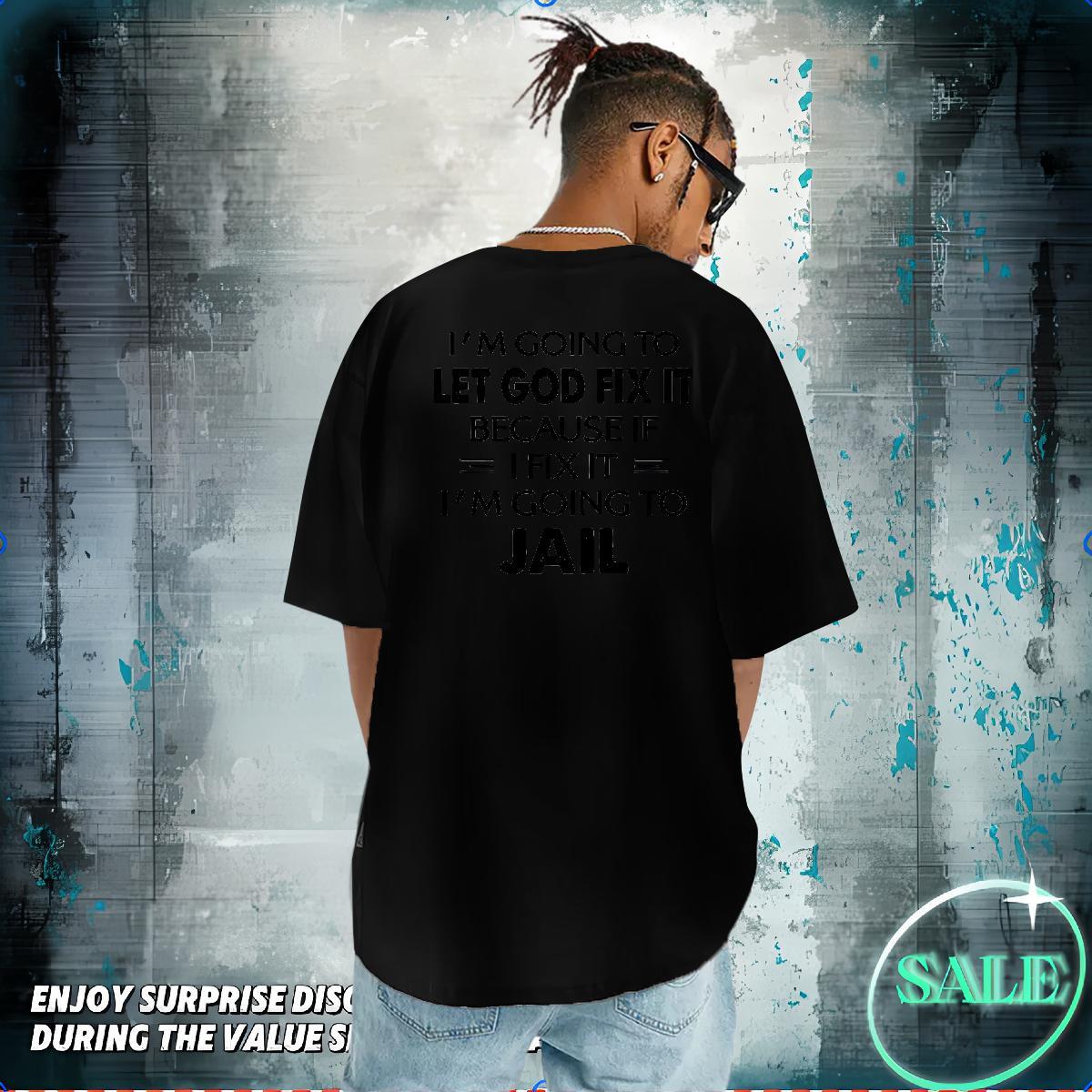 Cool T-Shirts 230g 100% Cotton letter Street Wear DIY Anime Breathable Soft Tshirts 2024 New Tee Shirt
