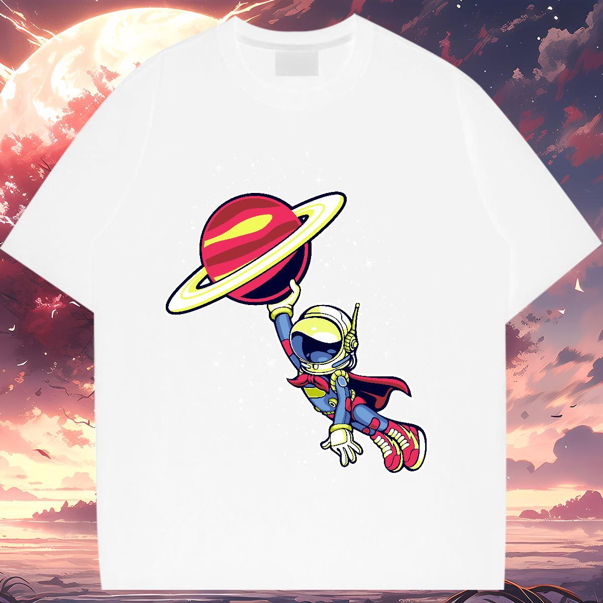 Designer Tshirt for Man Woman 230g Cotton motion Sports Street Wear T Shirt For Woman Crew Neck Breathable DIY Anime Tops Tees