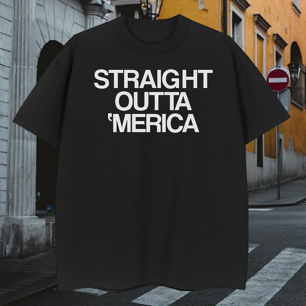 Comfortable T-Shirts 100% Cotton 230g letter Daily Outfit Floral Print Breathable Crew Neck Tshirts 2024 Summer Wear