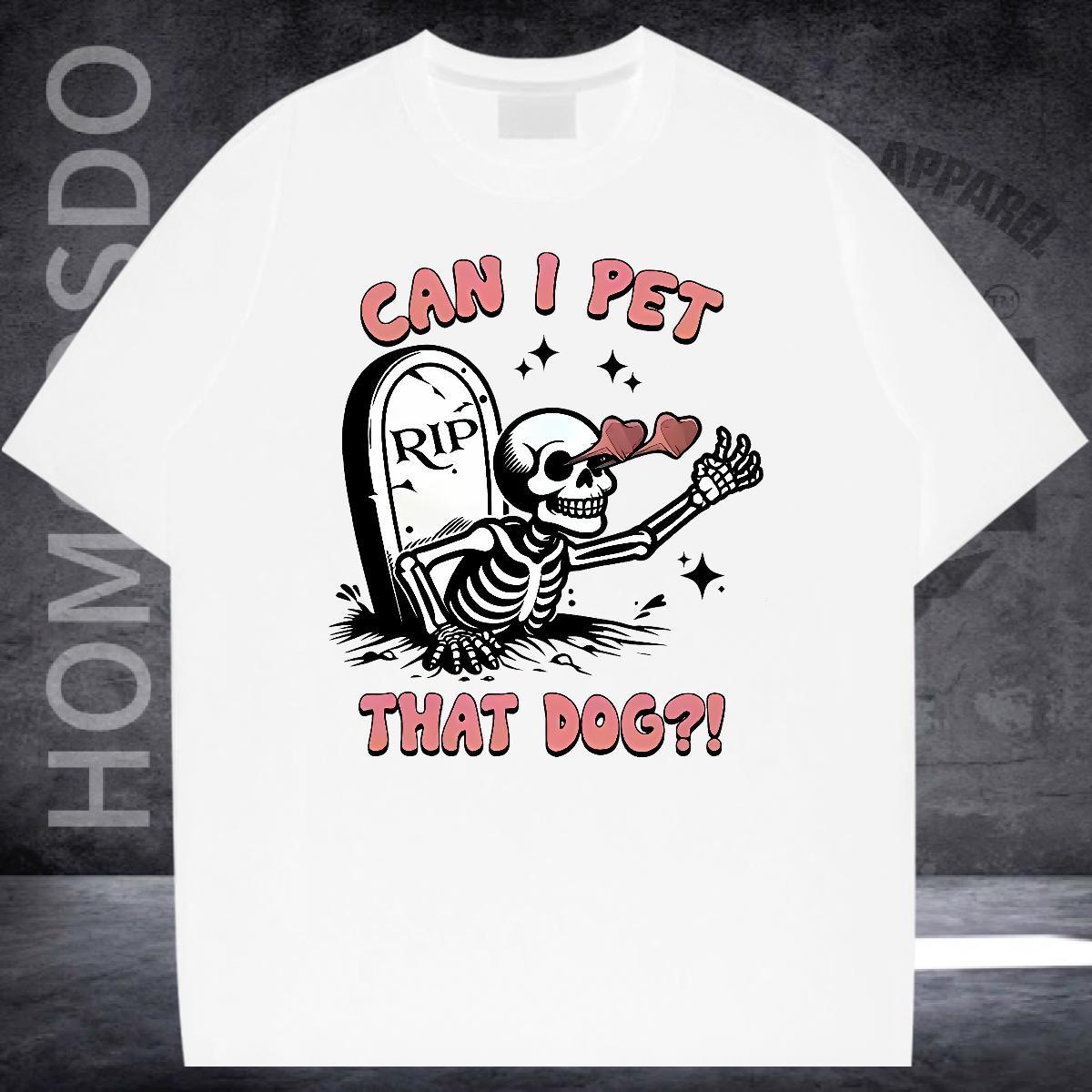 Comfortable Man T Shirts 230g 100% Cotton skull Anime Printing Street Custom Big Size Short Sleeve O-Neck Tshirts Customized Wear