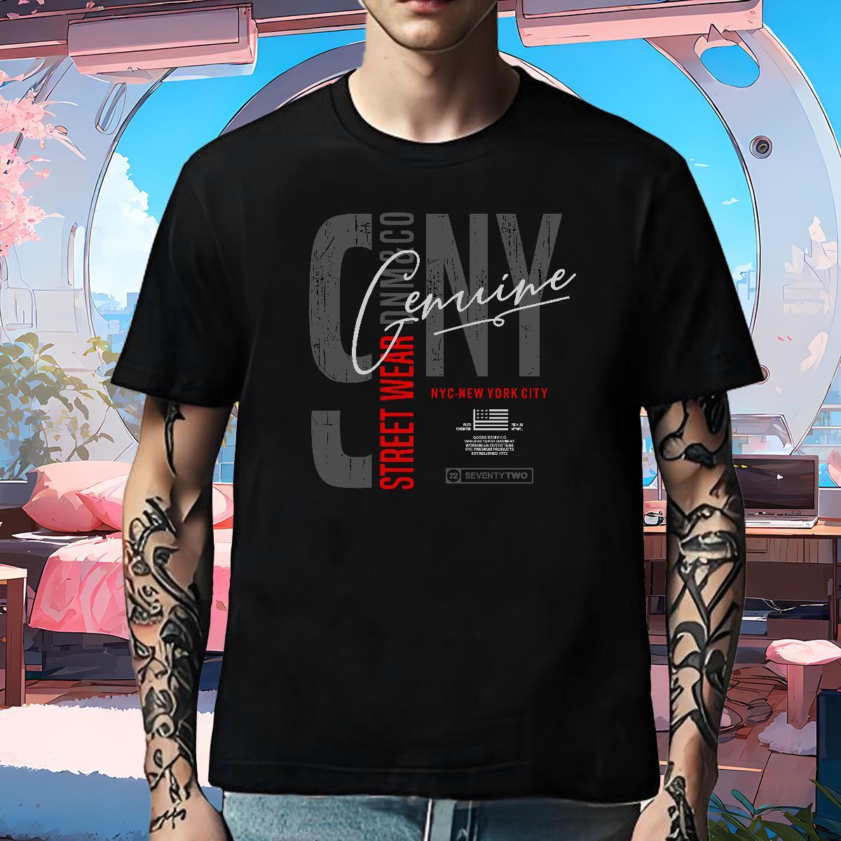 Wholesale T shirt 230g Cotton letter Spring Summer Custom Printed Breathable Tshirt for Man Woman New Polos