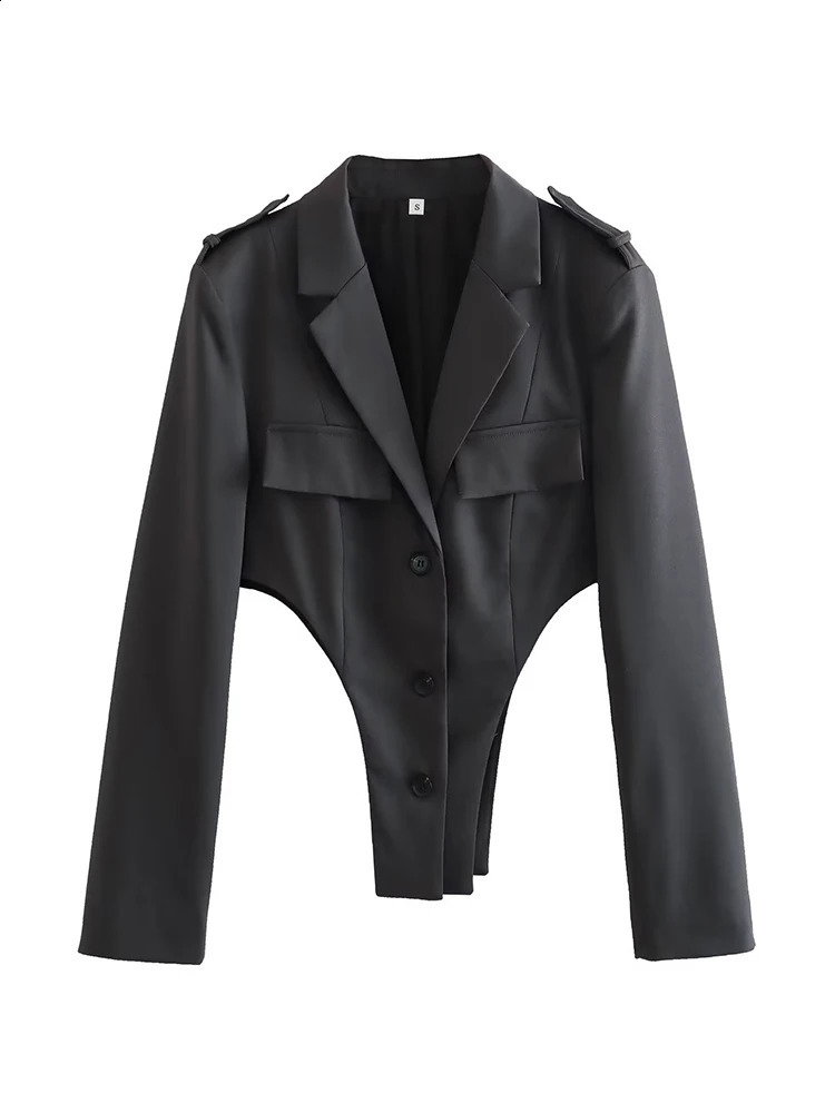 Vintage Women Stylish Cropped Blazer Suits Fashion Ladies Slim Two Piece Set Streetwear Female Chic Long Pants Suit 240826