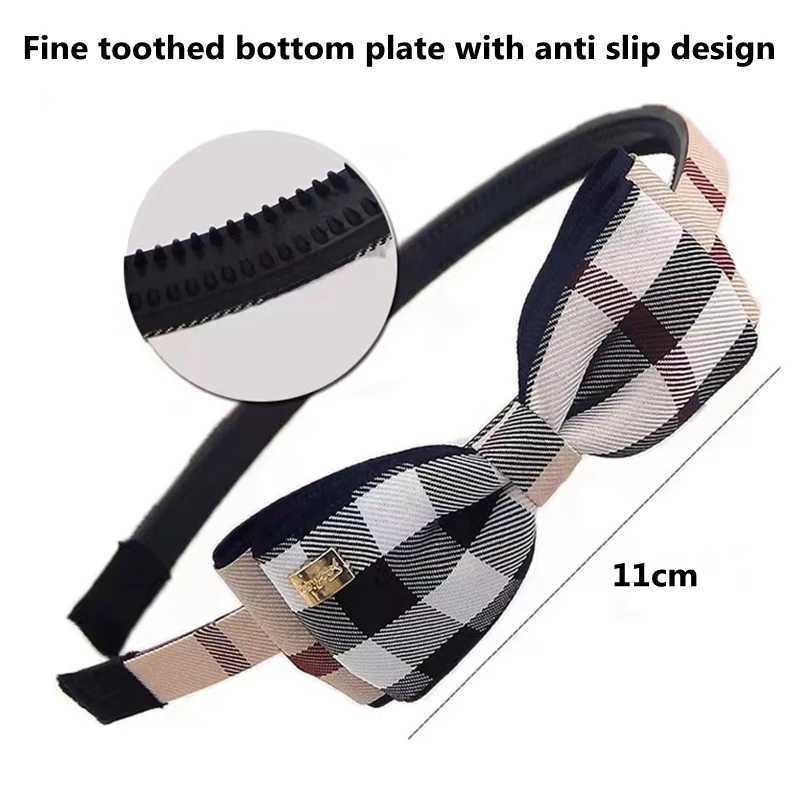Fashionable bow hair clip teething ring girls hair clip exquisite simple plain hair clip headband accessories M240826