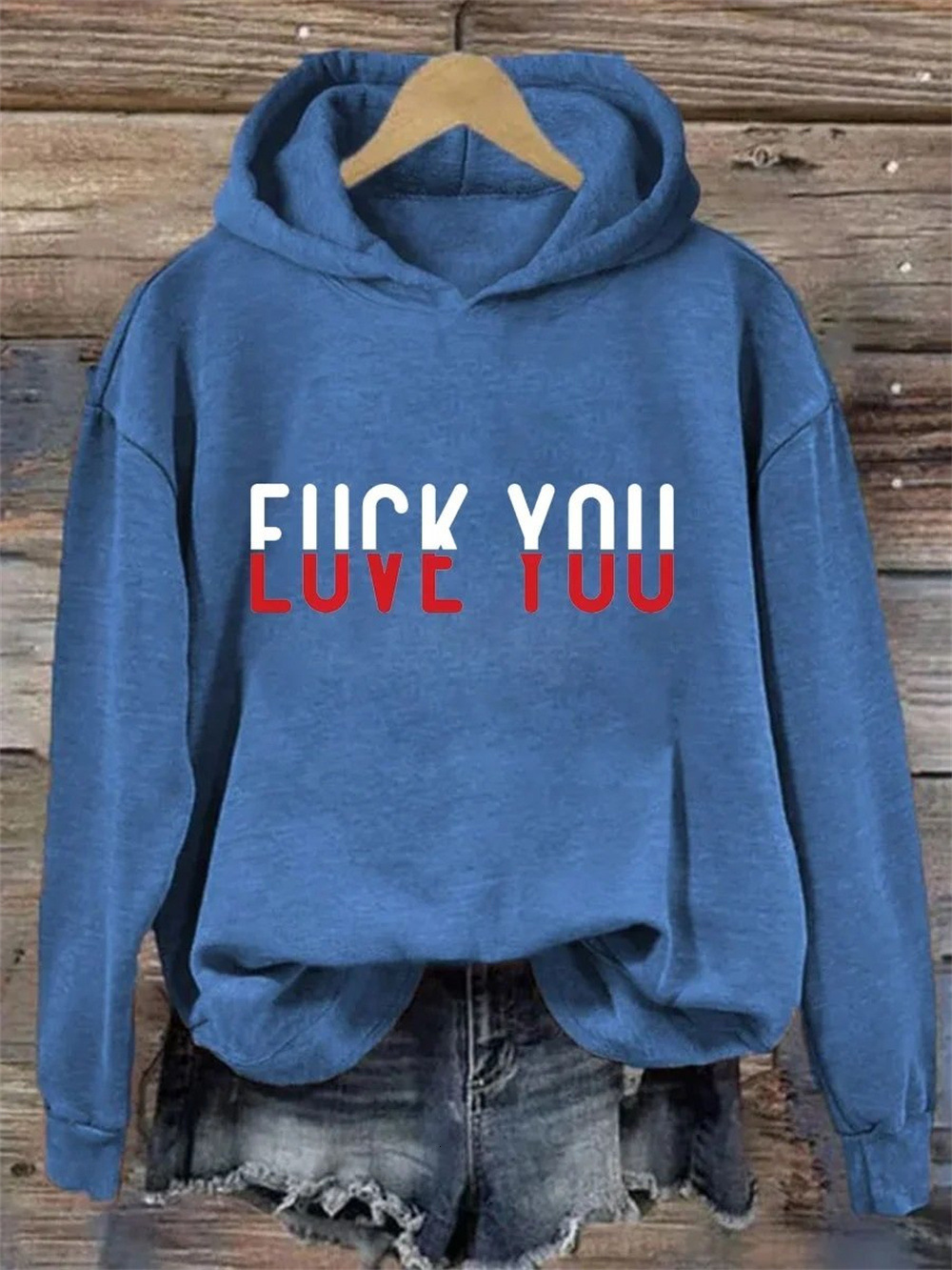 Autumn New Product Women's Round Neck Hoodie Casual Top dongdumaoyi