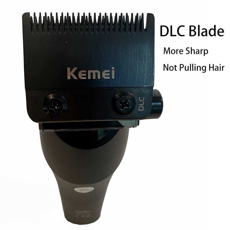 Kemei New Barber Professional Barber Hair Clipper Mens Adjustable Large Capacity Hair Clipper KM-1858 W240824